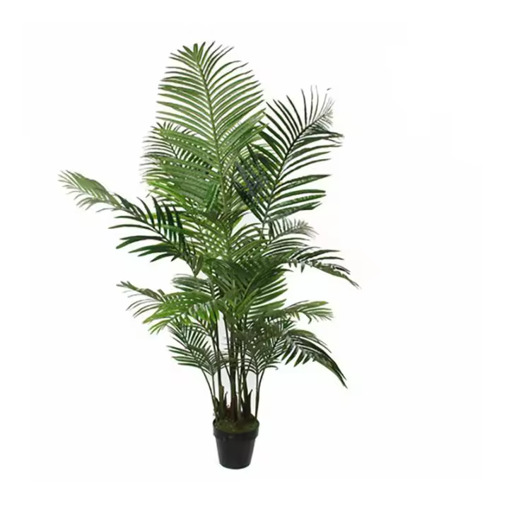 Planta Artificial Palmera Areca con Maceta - Decoración Realista - Fácil Mantenimiento - 1