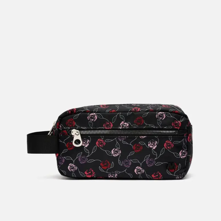 Blush neceser estampado con asa de mano - 1