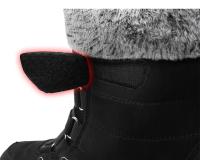 Botas De Invierno Para Hombre Con Piel De Vaca Y Peluche Botas De Nieve Calientes Botas De Trabajo Militar Casual Zapatos De Tobillo Unisex - details 5