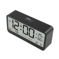 Reloj Digital 8001-EN Con Mostrador De Temperatura Humedad Y Alarma De Doble Modo Visualización De Día Semana Y Mes - details 7
