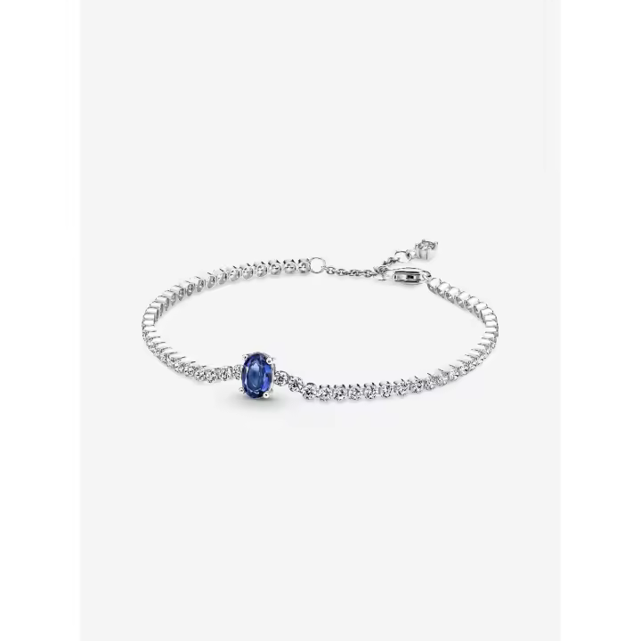 Pandora - Pulsera de Tenis con pavé brillante-Plata de Lei - 1
