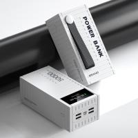 Banco de carga de 50.000 mAh, cargador de carga rápida de 66 W, banco de energía portátil, banco de batería de teléfono, capacidad de 50000 mAh para senderismo, camping, viajes, al aire libre (white） - details 4