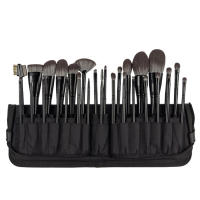 Bolso Organizador De Maquillaje Para Mujer Profesional Plegable Impermeable Con 29/14 Agujeros Estuche Portátil Para Cosméticos Y Cepillos De Maquillaje - details 1