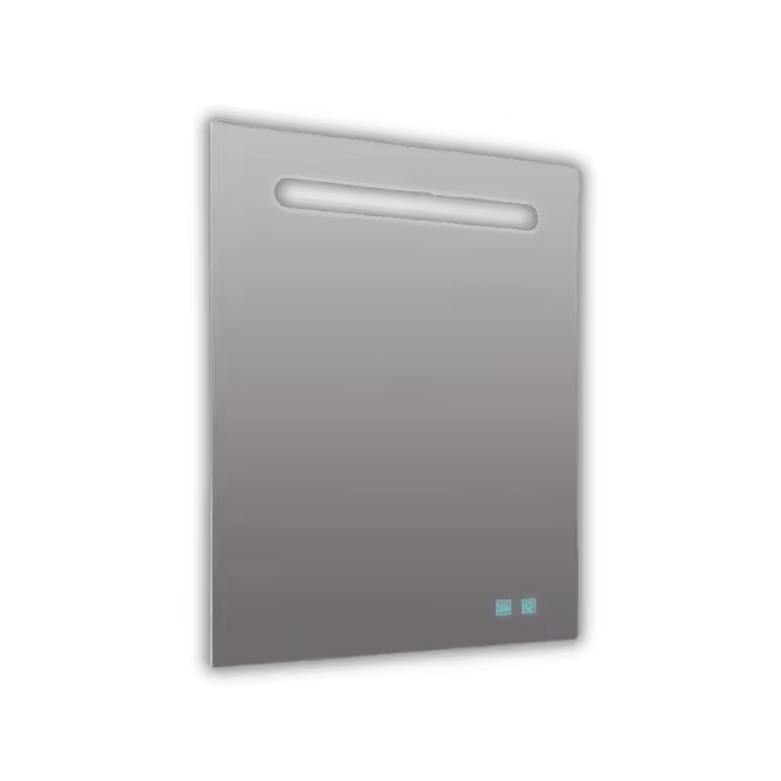 Espejo de Baño Rectangular con Luz LED, Bluetooth y Puerto USB - Luz Blanca Fría (5700K)  Modelo Alava Bluetooth - 1