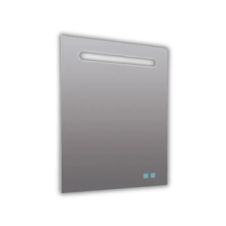 Espejo de Baño Rectangular con Luz LED, Bluetooth y Puerto USB - Luz Blanca Fría (5700K)  Modelo Alava Bluetooth - 1