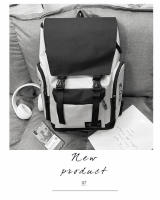 Mochila para estudiantes de niños y niñas, estilo coreano, moderna y de moda, mochila de viaje de ocio al aire libre de gran capacidad. - details 36