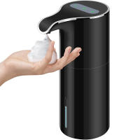 Dispensador automático de jabón sin contacto, moderno, cocina y baño, manos libres, volumen ajustable, batería de larga duración, compatible con jabón grueso y fino, fácil para niños pequeños, - details 0