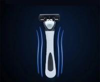 Afeitadora Manual De Seguridad Razor Clásica 6 Cuchillas Para Hombres Y Mujeres Eliminación De Vello En Cara Y Bikini - details 4