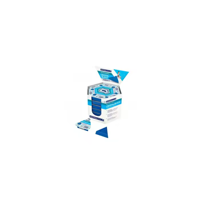 Pack 2 Unidades Crystalblock astralpool  gel floculante monodosis - 1
