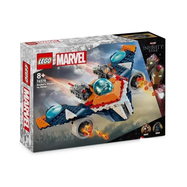 Lego Marvel The Infinity Saga Warbird de Rocket Vs Ronan 76278 - 1