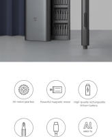 Kit De Destornillador Eléctrico XIAOMI Mijia Recargable Portátil Con 2 Velocidades Acero S2 Y S24 Torque Para Uso Diario Precisión - details 1