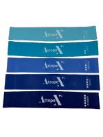 Attopex® Bandas Elásticas de Musculación Fitness Yoga Pilates 5 Niveles de Resistencia - Azul-Rosa - details 4