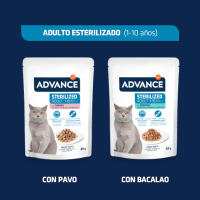 Advance Comida Húmeda con Pollo para Gatos Adulto +1 año, 85gr, Nutrición Optima, Alimento Húmedo para Gatos - details 2
