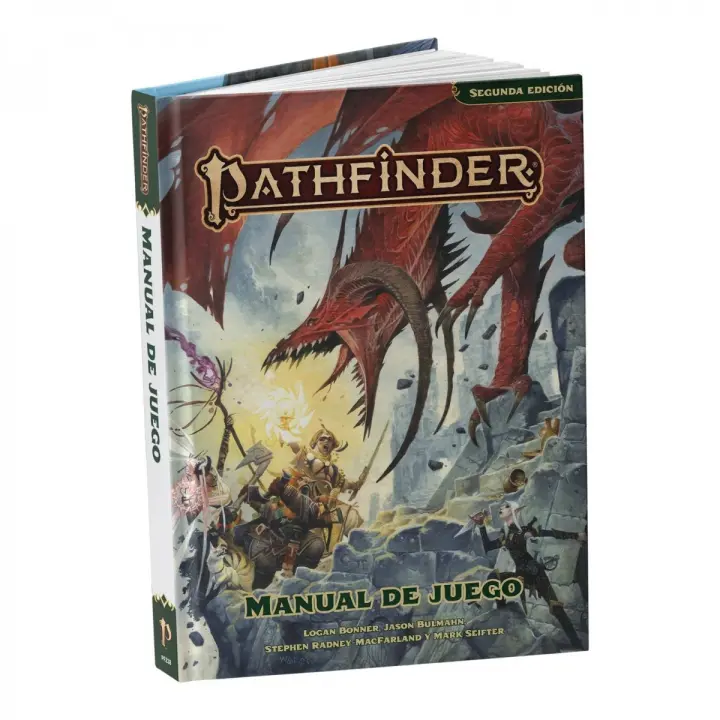 PATHFINDER 2ªED. MANUAL DE JUEGO (REMASTER). Juego de mesa emocionante y divertido, ideal para disfrutar con amigos y familia. Estrategia, creatividad y entretenimiento en cada partida. - 1
