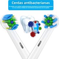 Cabezales De Repuesto Para Broca Oral B Braun Sensibles Precisión Limpieza Estándar Floss Para Oralb Adultos 12 Piezas - details 4