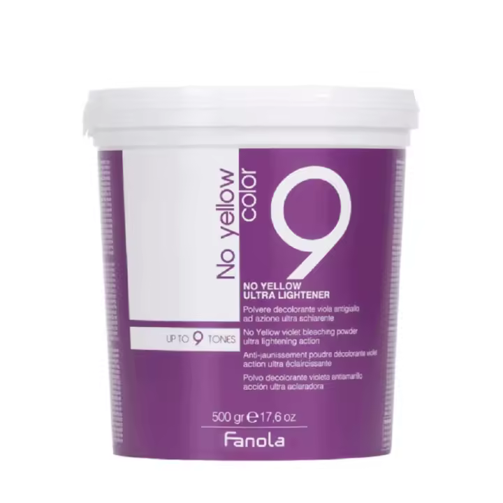FANOLA POLVO DECOLORANTE NO YELLOW VIOLETA (9TONOS) 500GRS - 1