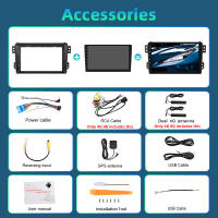 Podofo Radio de coche Android 2 Din para Suzuki Splash/RITZ 2008 Carplay 8+128GB AI Voice WIFI+4G DSP GPS Navegación Multimedia Reproductor de Video - details 21