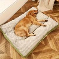 Cama De Perro Caliente Para Invierno Tapete De Dormir De Corduroy Suave Para Pequeños Medianos Y Grandes Perros Con Opcional Funda Lavable - details 5