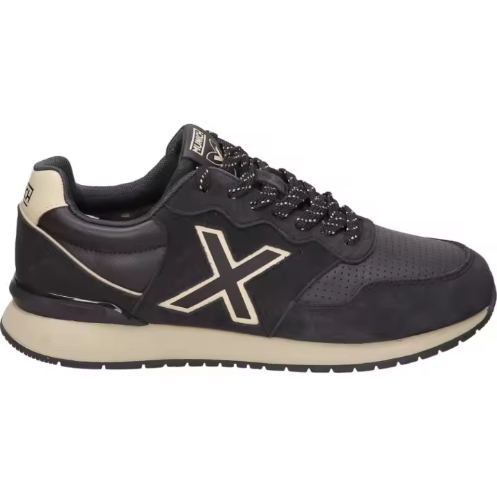 MUNICH | Zapatilla Munich Dash 270 para Hombre – Deportiva en Color Negro con Detalles en Beige – Sneaker con Cordones – Estilo Casual – Versátiles y Combinables – Cómodas – Modelo 4150270 - 1