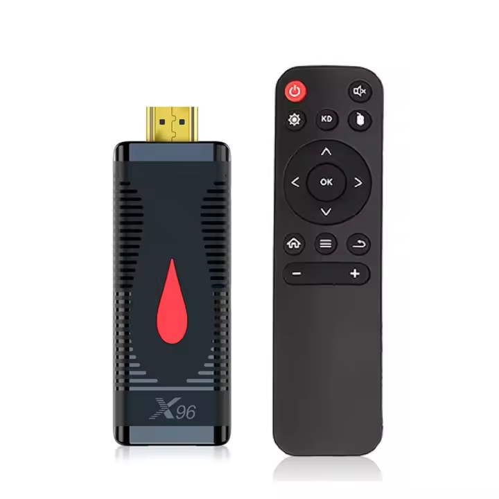 X96 S400 Fire TV Stick 4K Ultra HD Smart TV BOX Android 10 con Control remoto Cable de Wifi 2,4G - 1