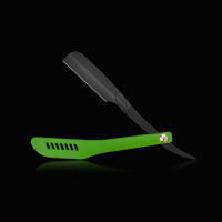 Nueva Tipo Barbera Cuchillo De Afeitar Manual Acero Inoxidable Cuchillas Para Barba Y Cabello Hombre Portador De Afeitar De Acrílico - details 14