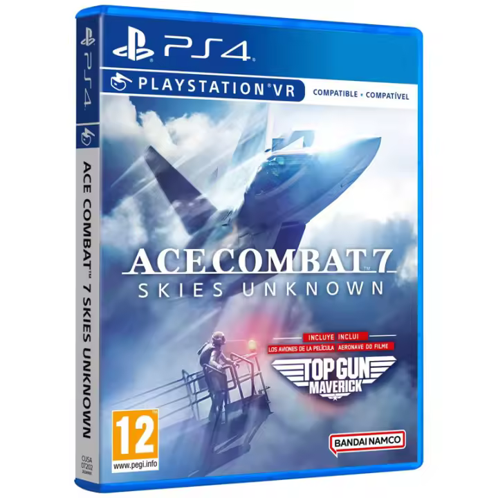 Ace Combat 7 Skies Unknown Edición Top Gun Maverick, Playstation 4, Nuevo, Pal-España - 1