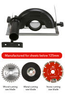 Convertidor De Amoladora Angular Manual a Corte Para Máquina De Corte Electrónica Base Para Motosierra Circular Herramienta De Carpintería - details 3