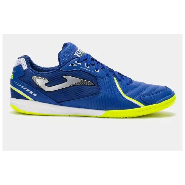 Zapatillas de Fútbol Sala Hombre Joma Dribling 2504 Royal Indoor Color Azul y Amarillo Neón-DRIS2504IN Joma - 1