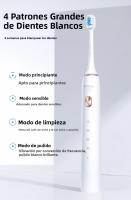 Cepillo De Dientes Eléctrico SOOCAS X3S Sonic IPX7 Impermeable Para Adultos Carga USB Rápida Modos Inteligentes De Limpieza - details 15