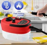 Limpiador a vapor de alta presión de 2500 W y hidrolavadora de alta temperatura para aire acondicionado doméstico, campana extractora de cocina, coche, etc. - details 1