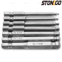 BITS DE TALadro Mágnetico Hexagonal 1/4'' SHANK 65mm/100mm Para Destornillador Eléctrico SET DE HERRAMIENTAS DE REPARACIÓN - details 0