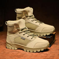 Botas De Montar Para Parejas Al Aire Libre Botines De Camuflaje Transpirables Para Hombres Y Mujeres Zapatos De Senderismo Casual Botas De Entrenamiento Alta Con Suela De TPR - details 20