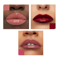 Pack 6 Pintalabios Líquidos Hidratantes | Set Gloss Profesional Tonos Nude, Rosa y Rojo | Maquillaje Labios Larga Duración - Marukatsu - details 2