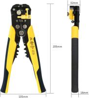 Ajustable Cortador De Cable Y Desencapador Automático Multifuncional Herramienta Manual Para Terminales Y Enchufes - details 6