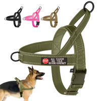 Harnés Reflectante De Nylon Ajustable Para Perros Medianos Y Grandes Ideal Para Entrenamiento Y Caminar Sin Pulling Estilo Chaleco Disponible En Tamaños S/M/L/XL - details 1