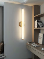 Lámpara De Pared LED Para Decoración De Hogar Y Dormitorio Instalación En La Superficie Dorada Iluminación De Sofá Y Sala De Estar Luz De Fondo Moderna Sin Ajuste De Brillo - details 0