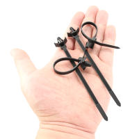 20pcs Clip De Enchufe De Cable Para Automóvil Organizador De Enchufes De Cable Para Tubo Corrugado Estilo De Coche - details 3
