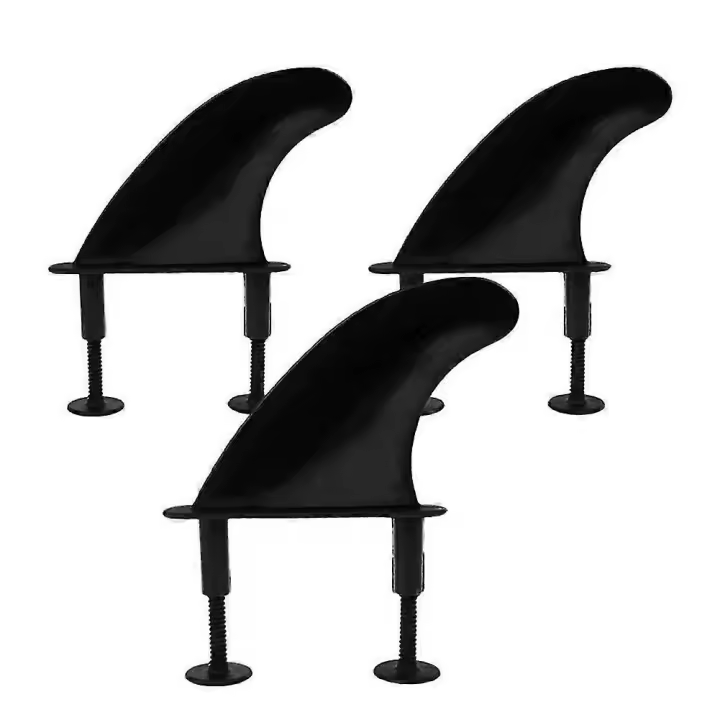 3pcs Soft Top Surfboard Fins Sets For Softboard Paddle Board Surf Boards Accessories - 1