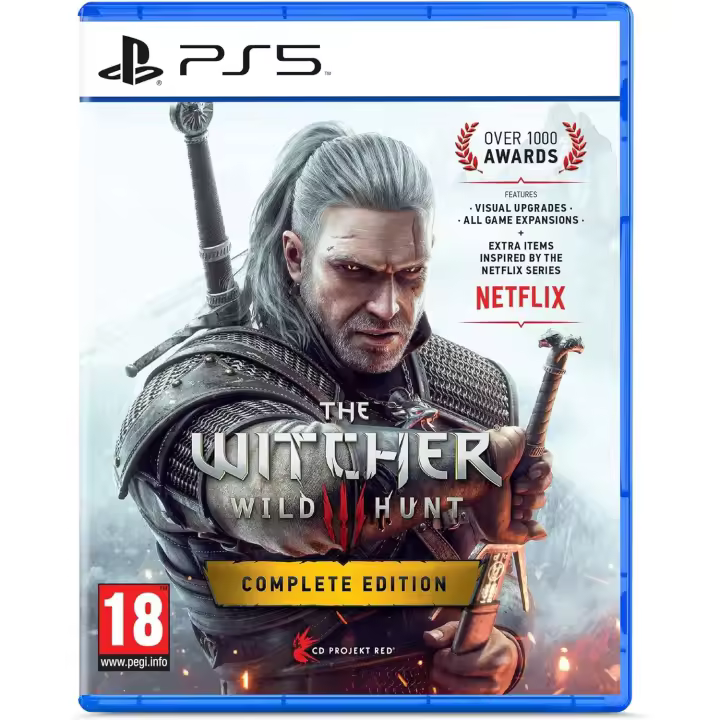 The Witcher 3 Wild Hunt Complete Edition PS5 - Juego Físico The Witcher 3 Wild Hunt Complete Edition para Playstation 5 - Juego Original Nuevo Precintado PAL ESPAÑA - 1