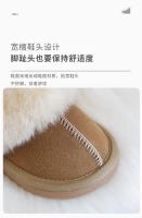 Alpargatas De Algodón Para Niños Y Niñas Con Piel De Peluche Antideslizantes Cómodas Y Calientes Para Uso Doméstico Talla True Fit - details 2