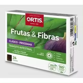Ortis Fruits Et Fibres Programme 24 Cubes À Mâcher - 1