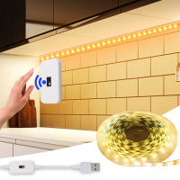 Tira De LED Con Sensor De Movimiento USB 5V Luz De Fondo Para Armario De Cocina Control Por Movimiento De Mano 1M 2M 3M - details 0