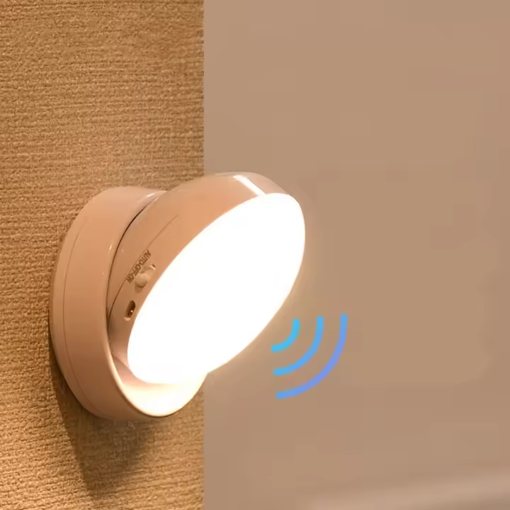 Luz Nocturna LED Con Sensor De Movimiento Y Recarga Por USB Para Iluminación De Armario Y Cabecera Inteligente Luz De Sensor De Humano Lámpara LED - 1