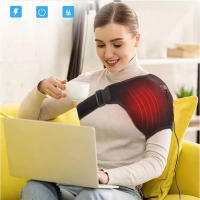 Almohadilla De Masaje Eléctrico USB Para Hombro Con 3 Velocidades Cinturón De Soporte Para Hombro Calor Terapia Regalo De Salud - details 6