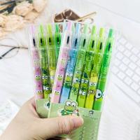Set De 6 Bolígrafos Gel Kawaii Keroppi 0.5mm Escribir Suave Suministros Escolares Sapo Lindo Oficina Estación De Papelería Tinta Bolígrafo - details 4