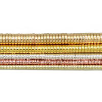 JHNBY Rosa Oro Monedas Planas Redondas Hematita 3/4/6/8mm Piedra Natural Espaciadores Cuentas Sueltas Para Hacer Joyas Pulseras DIY - details 6