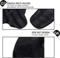 Bolsa De Sillín Para Motocicleta Con Cubierta Impermeable SA212 Equipaje De Viaje De Motocicleta Estilo De Estuche De Traje - details 6