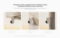 Xiaomi Outdoor Camera CW300, Visión nocturna inteligente a todo color, Resistencia al agua y al polvo IP66, Movimiento bidireccional del cardán - details 15