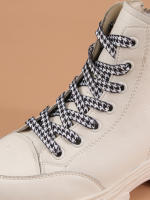 1 Par De Laces De Bird Grid Personalizados Para Hombres Y Mujeres Adecuados Para Deportes Y Múltiples Tipos De Zapatos - details 1