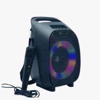 Altavoz Bluetooth Inalámbrico BTSPEAKER, 12W, Batería Recargable, Micrófono , Luz LED - details 0